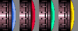 Contrast door colors